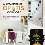 Sto za manikir Lux M2 + POLICA GRATIS