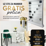 Sto za manikir Lux M3 + POLICA GRATIS