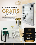 Sto za manikir Lux M3 + POLICA GRATIS